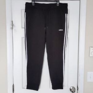 NWOT Adidas Women's Black Sweatpants Size XL